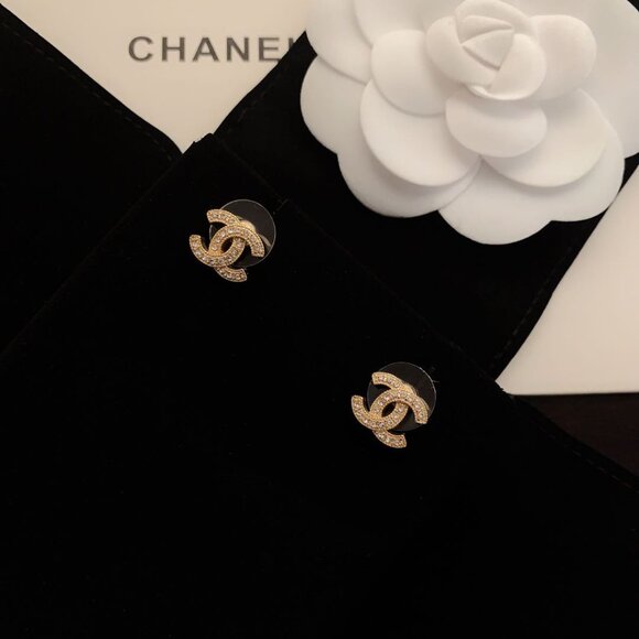💯Chanel mini CC earrings - Picture 1 of 6